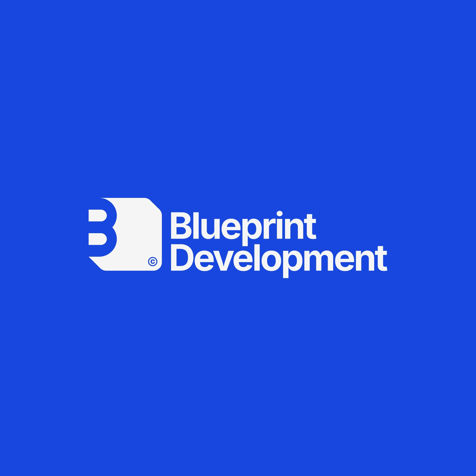 Blueprint Development Logo